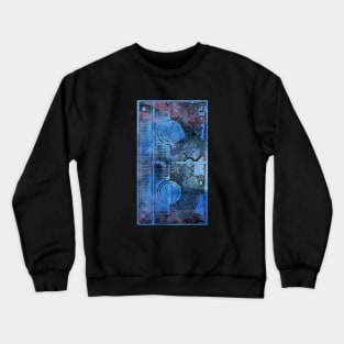 video tape (blue) Crewneck Sweatshirt